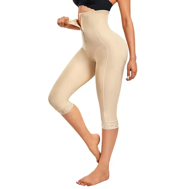 High-Waist Butt-Lift Body Shaping Shapewear – Tummy Control, Seamless | S–3XL | Black & Nude
