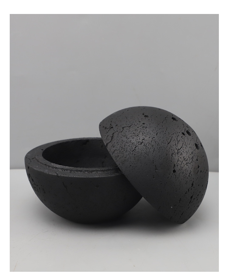 Cave Stone Marble Incense Burner – Modern Minimalist Stone Incense Holder | White & Black | Small & Large