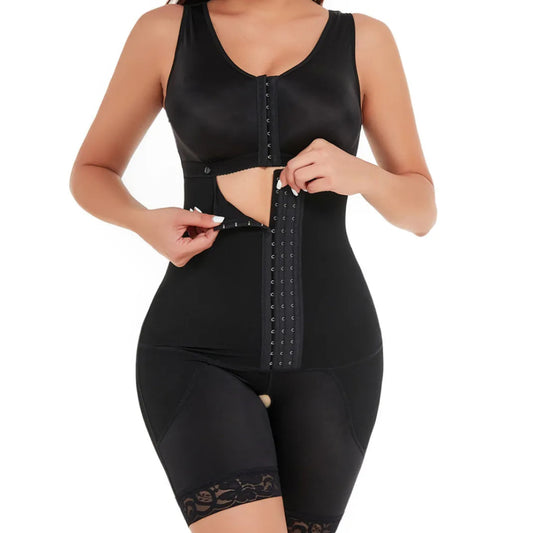 Plus Size Body-Shaping Corset | Lumbar & Chest Support Shapewear