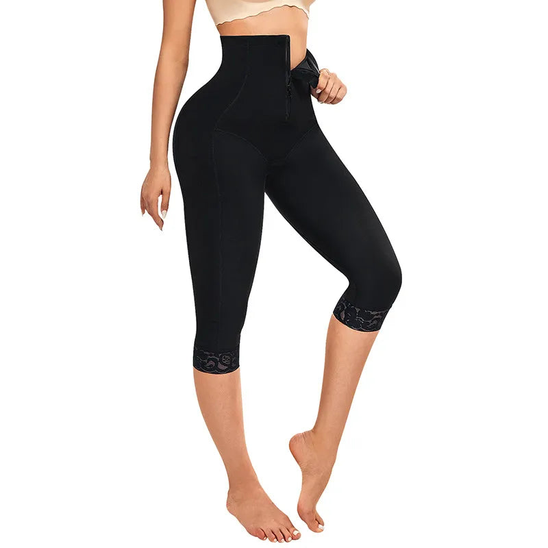 High-Waist Butt-Lift Body Shaping Shapewear – Tummy Control, Seamless | S–3XL | Black & Nude