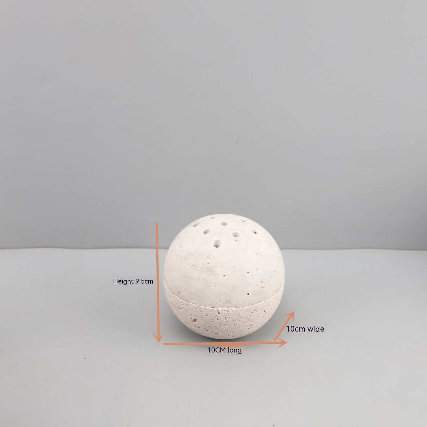 Cave Stone Marble Incense Burner – Modern Minimalist Stone Incense Holder | White & Black | Small & Large